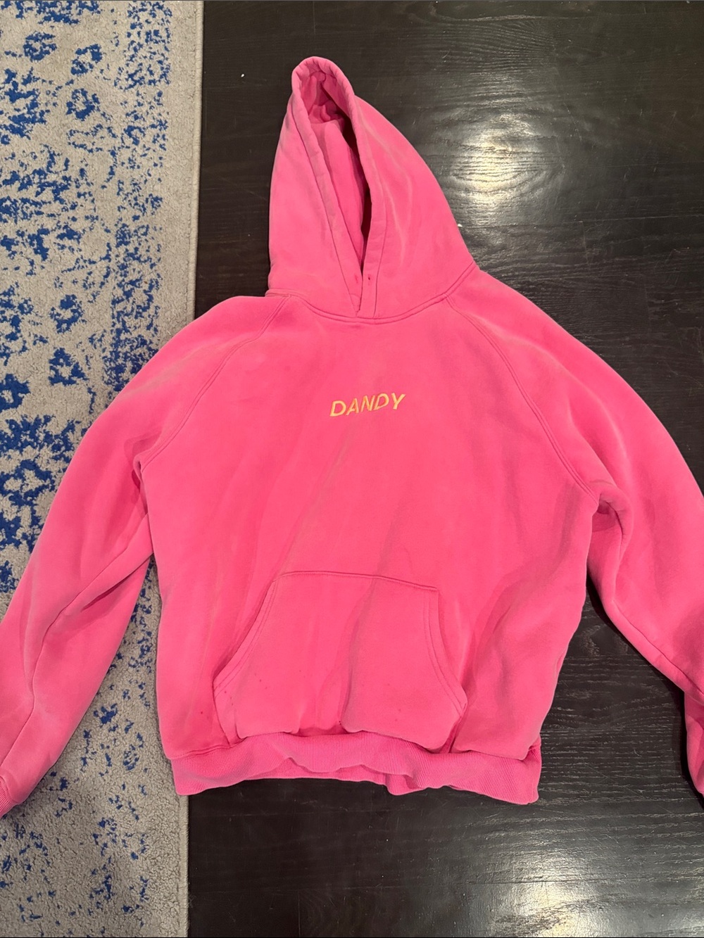 Dandy lets with the sunset pink hoodie